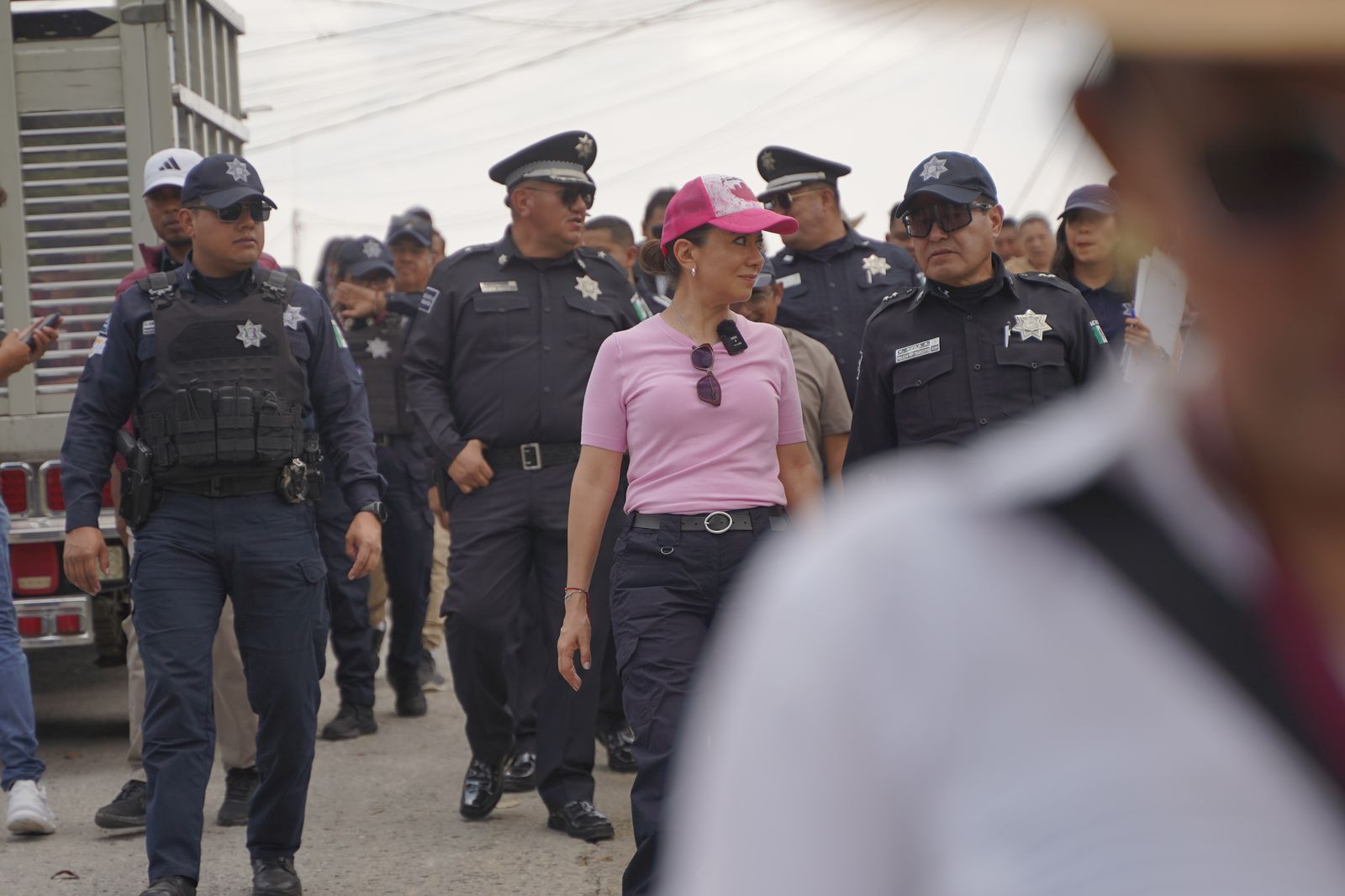 Recorrido con policía municipal